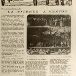 LA BOURREE A MENTON L'Éclaireur_du_dimanche DU 27 AVRIL 1930