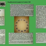 AUVERGNATS JOURNAL DE GUIGNOL DU 8 OCTOBRE 1865